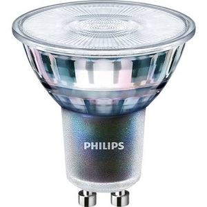 Philips, Philips MASTER LEDspot ExpertColor 3,9-W-GU10-LED-Lampe, 97 Ra, warmweiß, dimmbar, Philips MASTER ExpertColor 3,9-W-GU10-LED-Lampe, 265 lm, 97 Ra, 36 °, 2700K, warmweiß, dimmbar