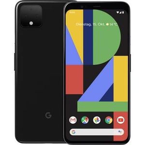 Google, Google Pixel 4 Dual-SIM Smartphone 64 GB 5.7 Zoll (14.5 cm) Dual-SIM Android™ 10 16 Mio. Pixel, 12.2 Mio. Pixel Schwarz, 