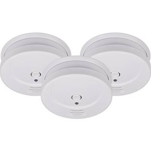 Brennenstuhl, Brennenstuhl 1290080003 Rauchwarnmelder 3er Set, Brennenstuhl Rauchwarnmelder 3er Set batteriebetrieben