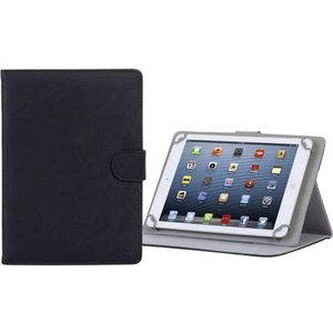 Rivacase, Rivacase Tablet Tasche, universal Passend für Display-Größe=25,7 cm (10,1) BookCase Schwarz, 