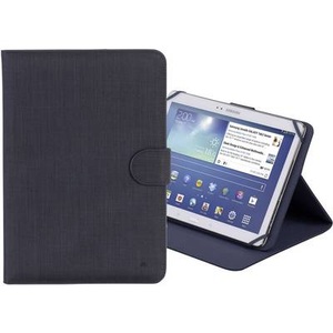 Rivacase, Rivacase Tablet Tasche, universal Passend für Display-Größe=25,7 cm (10,1) BookCase Schwarz, 