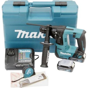 Makita, Makita Akku-Bohrhammer f. SDS+ 12V -Akku-Bohrhammer 12 V Li-Ion inkl. 2. Akku, inkl. Zubehör, inkl. Koffer, 