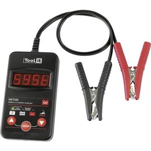 Toolit, Toolit NBT200 Kfz-Batterietester, Batterieüberwachung 50 cm, 