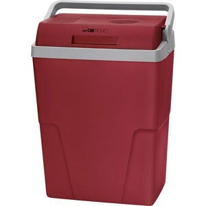 Clatronic, Clatronic KB 3713 12/230 V Kühlbox EEK: A++ (A+++ - D) Thermoelektrisch 12 V, 230 V Rot, Grau 25 l