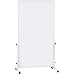 Maul, MAUL Whiteboard MAUL®solid easy2move, mobil HxT 1965 x 640 mm, weiß Tafel-HxB 1800 x 1000 mm, MAUL Whiteboard MAULsolid easy2move 6455484 100x180cm