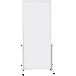 Maul, MAUL Whiteboard MAUL®solid easy2move, mobil HxT 1965 x 640 mm, weiß Tafel-HxB 1800 x 750 mm, MAUL Whiteboard MAULsolid easy2move 6455284 75x180cm