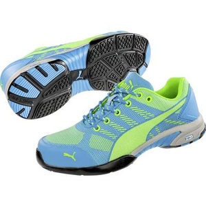 Puma, Puma Damen Sicherheitsschuh Celerity Knit S1P, Puma - Sicherheitsschuh Celerity Knit Blue Wns Low S1P HRO SRC, 40, Multicolor