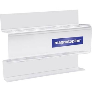 magnetoplan, Magnetoplan Stiftehalter magnetisch 16712 Transparent 16712, MAGNETOPLAN Magnetischer Stiftehalter 16712 für 4 Marker