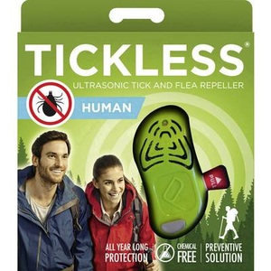 Tickless, TICKLESS Ultraschall-Zeckenschutz Junior, Tickless Adult Zeckenschutz grün /rot (1 Stück)