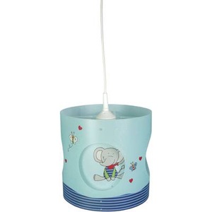 Niermann Standby, niermann Standby Dreh-Pendelleuchte Lolo Lombardo - blau, Drehende Kinderzimmer-Hängelampe Lolo Lombardo