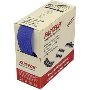 Fastech, Fastech Klettband zum Aufnähen Haftteil (L x B) 5 m x 30 mm Blau 5 m, 