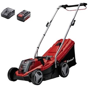 Einhell, Einhell Power X-Change GE-CM 18/33 Li (1x4,0Ah) Akku Rasenmäher inkl. Akku 18 V Schnittbreite (max.) 33 cm, Einhell Akku-Rasenmäher Ge-Cm | 18 V | 33 cm | 4 Ah