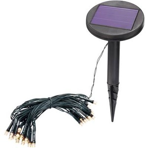 Esotec, Esotec 102166 Solar-Lichterkette Außen solarbetrieben Anzahl Leuchtmittel 24 LED Warm-Weiß Beleuchtete Länge: 2.5 m mit, 