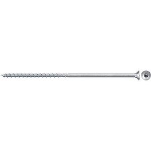 Fischer Power-Fast II 670695 Spanplattenschrauben 6 mm 180 mm T-Profil Stahl galvanisch verzinkt 50 St.