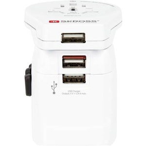 Skross, SKROSS Weltreiseadapter PRO Light 3x, SKROSS Weltreiseadapter PRO Light 3x USB