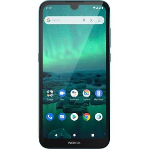 Nokia, Nokia 1.3 Dual-SIM Smartphone 16 GB 5.71 Zoll (14.5 cm) Dual-SIM Android™ 10 8 Mio. Pixel Cyan, Grün, 