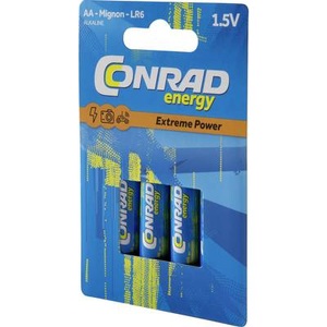 Conrad energy, Conrad energy Extreme Power LR06 Mignon (AA)-Batterie Alkali-Mangan 1.5 V 4 St., 