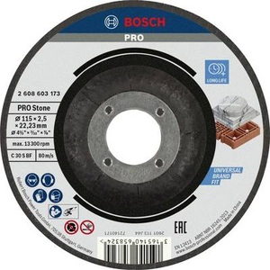 Bosch Accessories 2608603173 2608603173 Trennscheibe gekröpft 115 mm 22.23 mm 1 St.