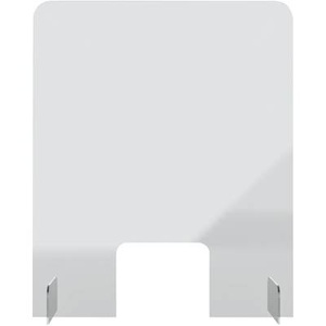 magnetoplan, Magnetoplan Schutzwand Hoch 70 cm, Magnetop Hygienewand, 850mm x 700mm, Acrylglas, 1102770