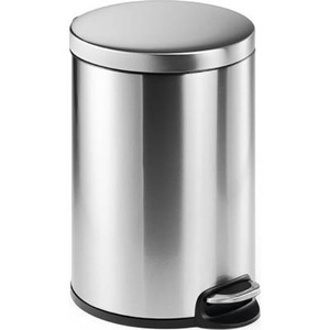 Durable, Durable TRETEIMER EDELSTAHL RUND 20 340223 1 St., Durable Treteimer, 20lt, Edelstahl, 45.5cm x 36cm, 340223