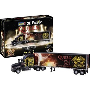 Revell, Revell 3D-Puzzle QUEEN Tour Truck 50th Anniversary 00230, 