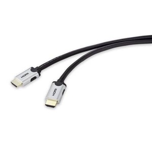 SpeaKa Professional, SpeaKa Professional HDMI Anschlusskabel 3.00 m verdrillte Paare Schwarz [1x HDMI-Stecker - 1x HDMI-Stecker], SpeaKa Professional HDMI Anschlusskabel HDMI-A Stecker, HDMI-A Stecker 3.00 m Schwarz SP-9063176 8K UHD HDMI-Kabel