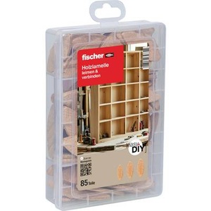 Fischer 548595 Praktische Helfer Holz-Flachdübel Set Inhalt 1 Set