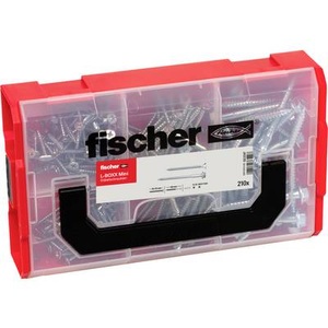 FISCHER, Fischer 553347 FIXtainer Dübelschrauben Set Inhalt 1 Set, FIXtainer Dübelschrauben, Schrauben-Set