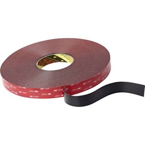 3m, 3M 5925F/1933 7100211821 Doppelseitiges Klebeband Schwarz 33 m, 3M 5925F/1933 Doppelseitiges Klebeband Schwarz (L x B) 33 m x 19 mm 1 St.