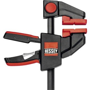 Bessey, Einhandzwinge EZXL 300/90 Bessey EZXL30-9 Spreiz-Bereich: 195 - 490 mm Ausladungs-Maße:90 mm, Einhandzwinge EZXL30-9