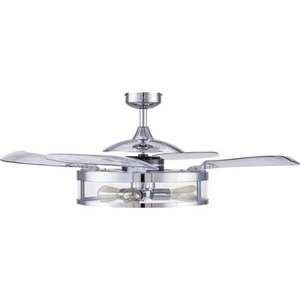 Fanaway, Fanaway Classic CHR Deckenventilator (Ø) 122 cm Gehäusefarbe: Chrom, Beacon Deckenventilator Licht Fanaway Classic chrom leise