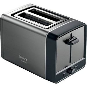 undefined, Bosch Haushalt TAT5P425 Toaster Grau, Bosch Kompakt Toaster, DesignLine, Grau, TAT5P425DE