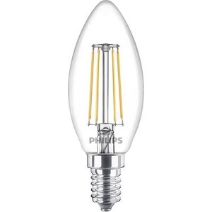 Philips Lighting LED EEK A++ (A++ - E) E14 Kerzenform 4.3 W = 40 W Warmweiß (Ø x L) 3.5 cm x 9.7 cm 1 St.