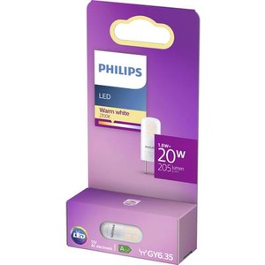 Philips Lighting, Philips Lighting LED EEK A++ (A++ - E) GY6.35 Stiftsockel 1.8 W = 20 W Warmweiß (Ø x L) 1.3 cm x 3.5 cm 1 St., Philips - LED Brenner, 20W