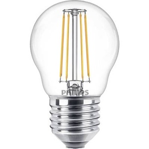 Philips Lighting LED EEK A++ (A++ - E) E27 Tropfenform 4.3 W = 40 W Warmweiß (Ø x L) 4.5 cm x 8 cm 1 St.