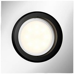 Philips, Philips Hue Einbauspot Milliskin, Philips Hue Milliskin LED-Einbauspot eckig, alu