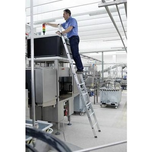Günzburger Steigtechnik, Günzburger Steigtechnik 10018 Aluminium Anlegeleiter Arbeitshöhe (max.): 6.4 m, MUNK Günzburger Steigtechnik 10018 Aluminium Anlegeleiter Arbeitshöhe (max.): 6.4 m