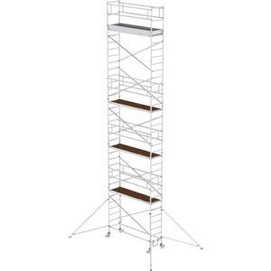 Günzburger Steigtechnik, Günzburger Steigtechnik 155946 Rollgerüst Montage ohne Werkzeug Arbeitshöhe (max.): 11.4 m, 