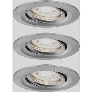 Paulmann EBL Nova mini Coin 94295 LED-Einbauleuchte 4.00 W Warm-Weiß Eisen