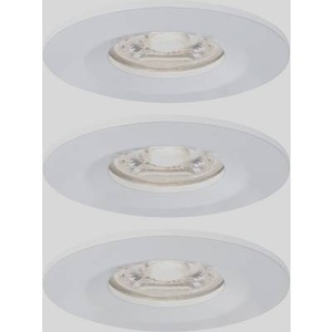 Paulmann EBL Nova mini Coin 94299 LED-Einbauleuchte 3er Set 4.00 W Warm-Weiß Weiß