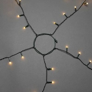 Konstsmide, Konstsmide 6481-820 LED-Baummantel Innen über Steckernetzteil Anzahl Leuchtmittel 200 LED Beleuchtete Länge: 2.4 m, KONSTSMIDE LED-Baummantel »frosted 200 LED«