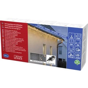 Konstsmide, Konstsmide 2778-802 Lichternetz Außen netzbetrieben Anzahl Leuchtmittel 184 LED Beleuchtete Länge: 5.6 m, KONSTSMIDE LED-Lichtervorhang »Bogen 184 LED 45082 m Outdoor«, 184 St.-flammig