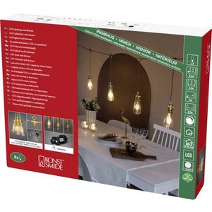 Konstsmide, Konstsmide 2363-800 Party-Lichterkette Innen netzbetrieben Anzahl Leuchtmittel 8 Glühlampe, LED Beleuchtete Länge: 3.5, 