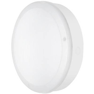 LEDVANCE, LEDVANCE LED-Außendeckenleuchte mit Bewegungsmelder, LED-Außenwandleuchte mit Bewegungsmelder 10 W Weiß, LEDVANCE Surface Bulkhead 82646 LE LED-Außendeckenleuchte mit Bewegungsmelder, LED-Außenwandleuchte mit Bewegungsmelder