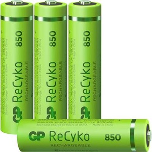 GP Batteries ReCyko+ HR03 Micro (AAA)-Akku NiMH 850 mAh 1.2 V 4 St.