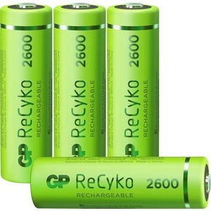 GP Batteries ReCyko+ HR06 Mignon (AA)-Akku NiMH 2600 mAh 1.2 V 4 St.