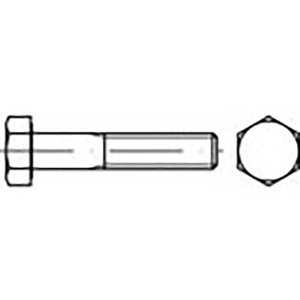TOOLCRAFT TO-6861357 Sechskantschrauben M8 1 mm Außensechskant DIN 960 Stahl 200 St.