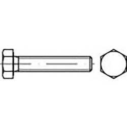 TOOLCRAFT, TOOLCRAFT TO-6861690 Sechskantschrauben M10 1.25 mm Außensechskant DIN 961 Stahl 100 St.