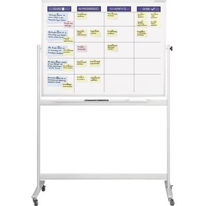 magnetoplan, magnetoplan Scrumboard XL-Set inkl. Zubehör Tafel-BxH 1800 x 1200 mm, mobil, magnetoplan Scrumboard, XL-Set inkl. Zubehör, Tafel-BxH 1800 x 1200 mm, mobil