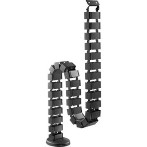 Digitus Kabel-Bündelschlauch Kunststoff, Metall, ABS, ABS Kunststoff Schwarz flexibel (L x B x H) 35 x 67 x 1300 mm 1